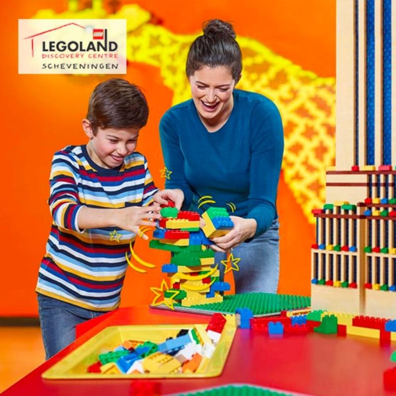 Ticket met korting voor Legoland Scheveningen