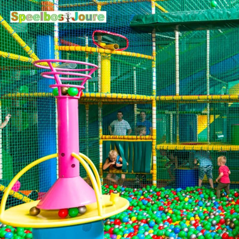 Kaartjes met korting voor indoor speeltuin Speelbos Joure