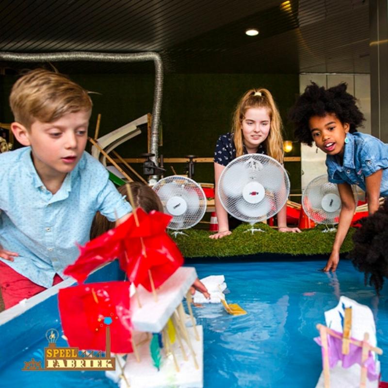 Ticket met korting voor indoor speeltuin De Speelfabriek in Rotterdam