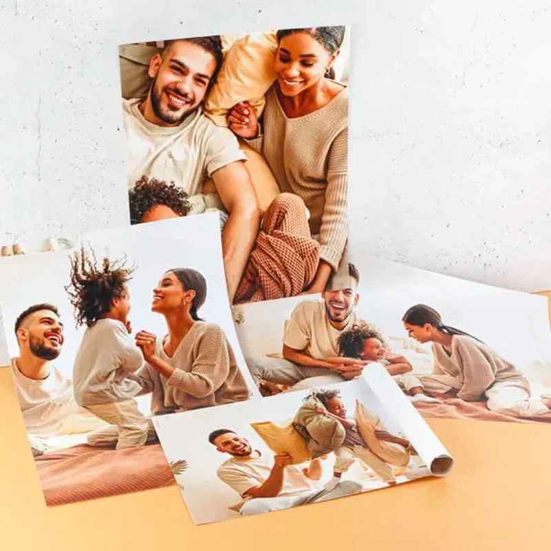 Fotoposter op kinderkamer met eigen foto